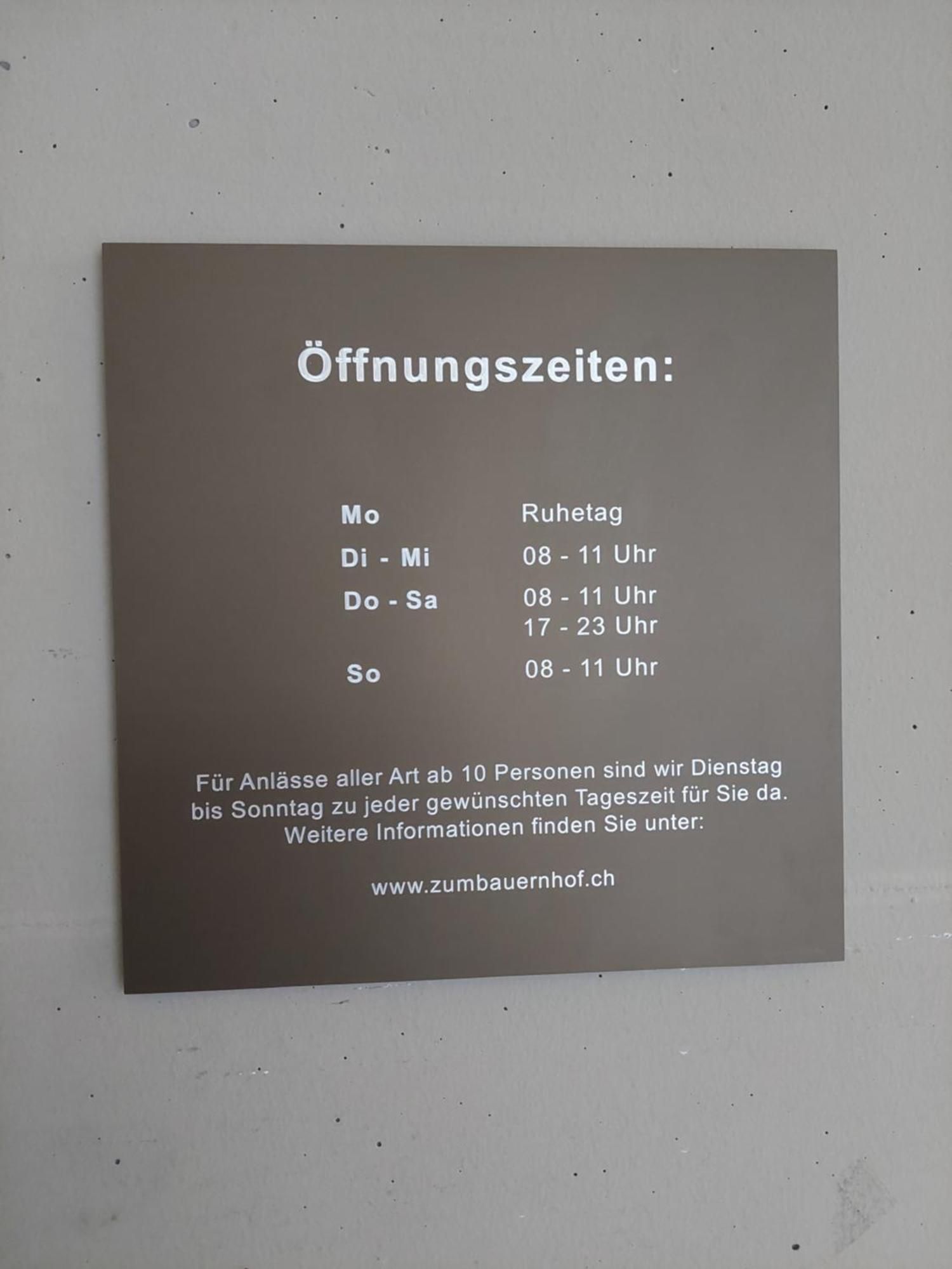 Gasthaus Zum Bauernhof Oberlunkhofen Luaran gambar